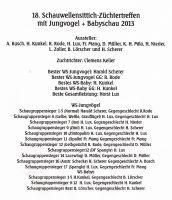 18. Schauwellensittich-Zuechtertreffen 2013